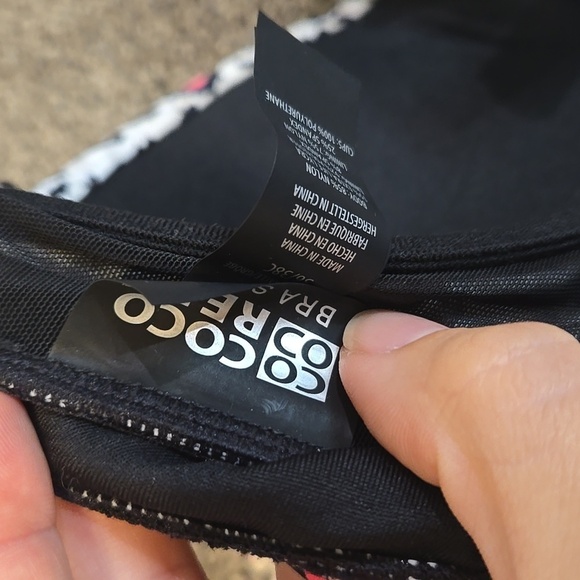 NWT Coco Reef Women Leopard Print Bra Sized 36/38C Swim Bikini - Picture 7 of 9